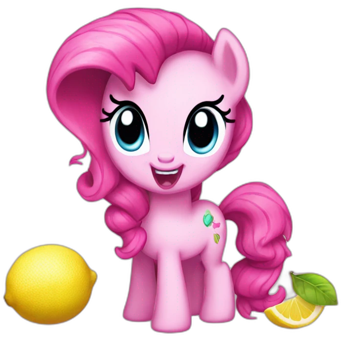 Pinkie Pie lemon demon emoji