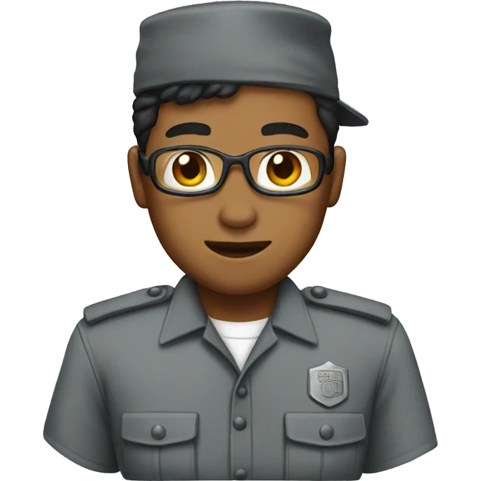 prison uniform emoji