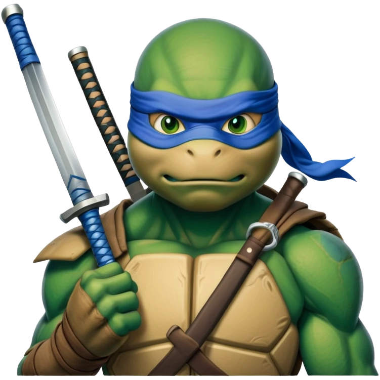 Teenage Mutant Ninja Turtles Leonardo  emoji