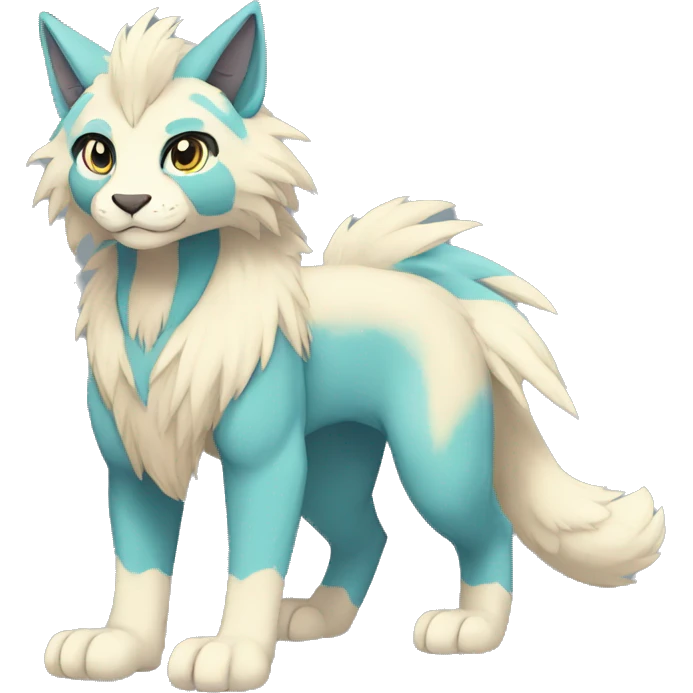 Anthro Sona Fakemon Full Body emoji