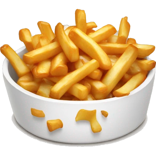 Chat poutine  emoji