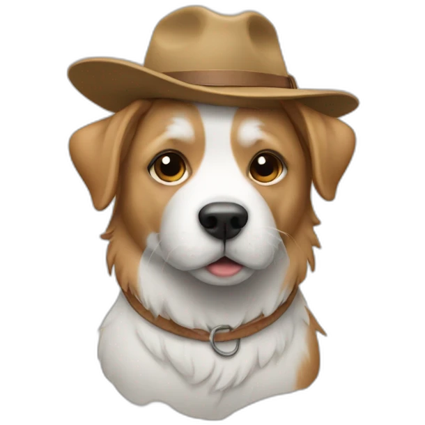 dog with wif hat emoji
