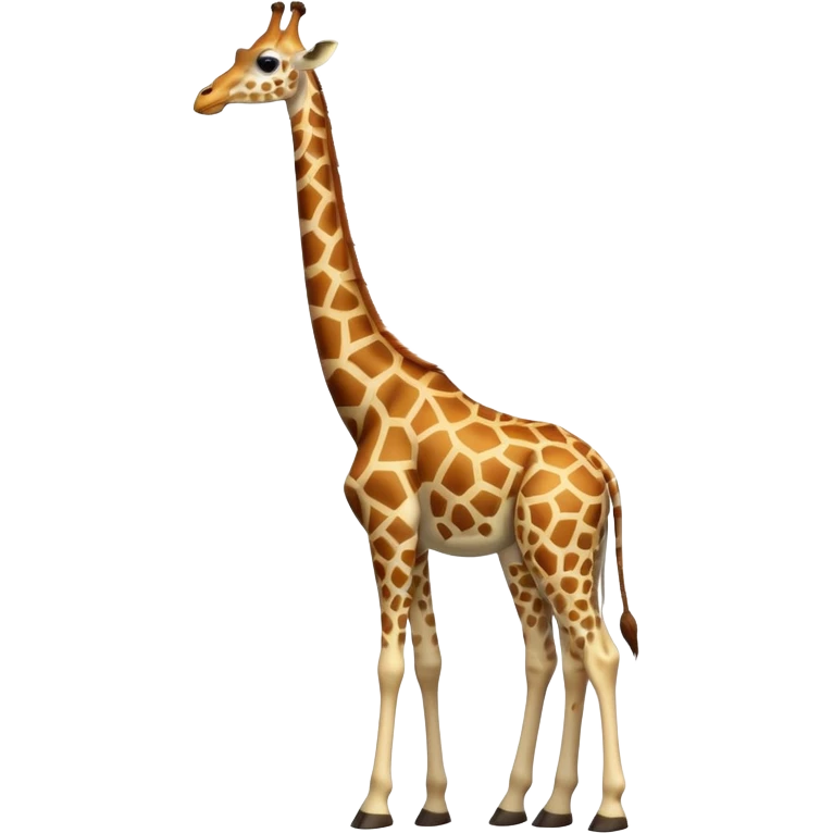 full body of giraffe emoji
