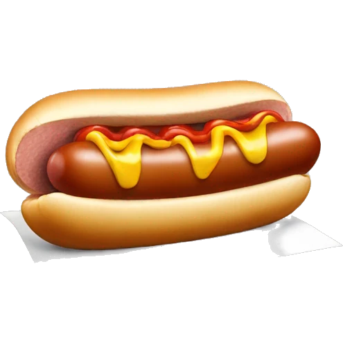 Hotdog emoji