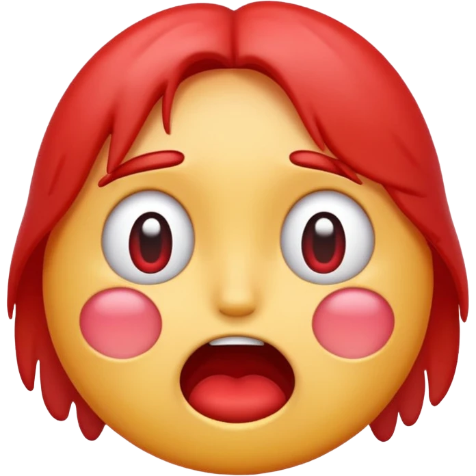 super flustered emoji emoji