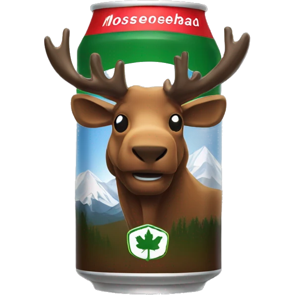 Moosehead beer emoji