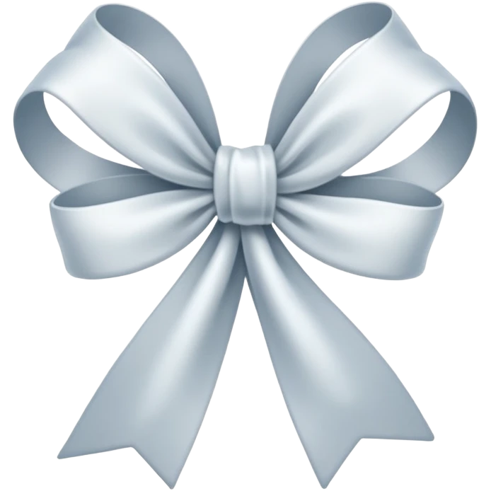 Beyaz kurdele  emoji