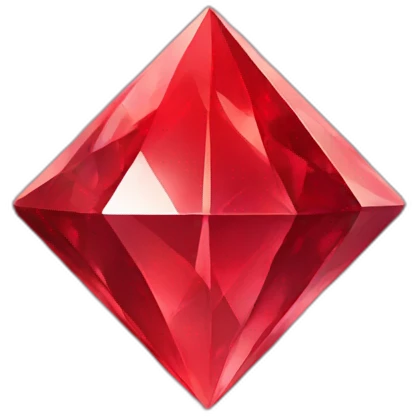 Red diamond emoji