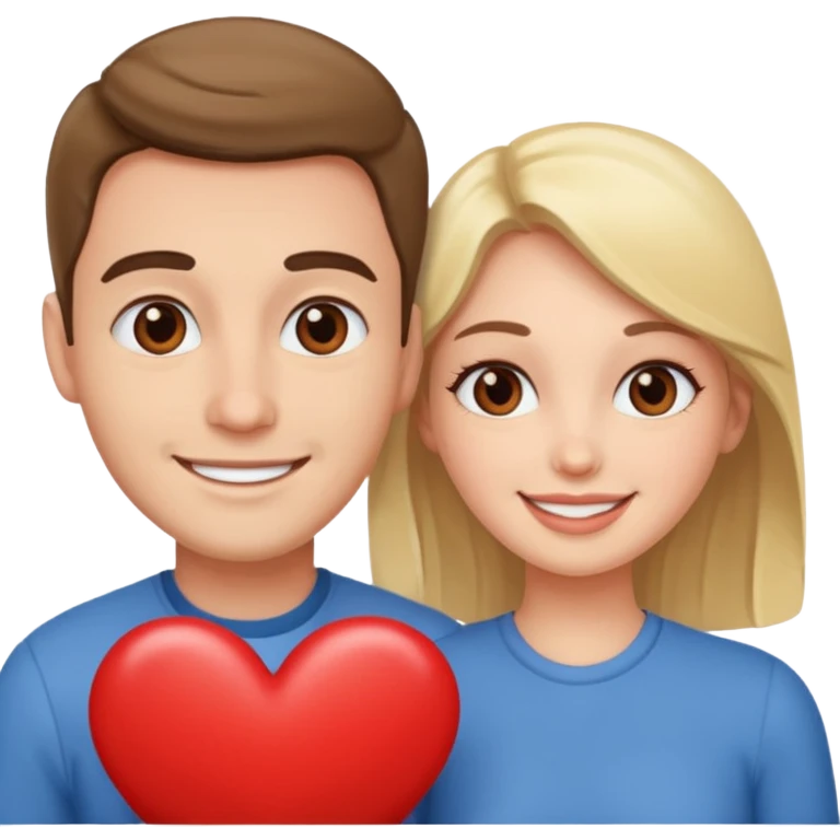 couple falling in love, emoji emoji