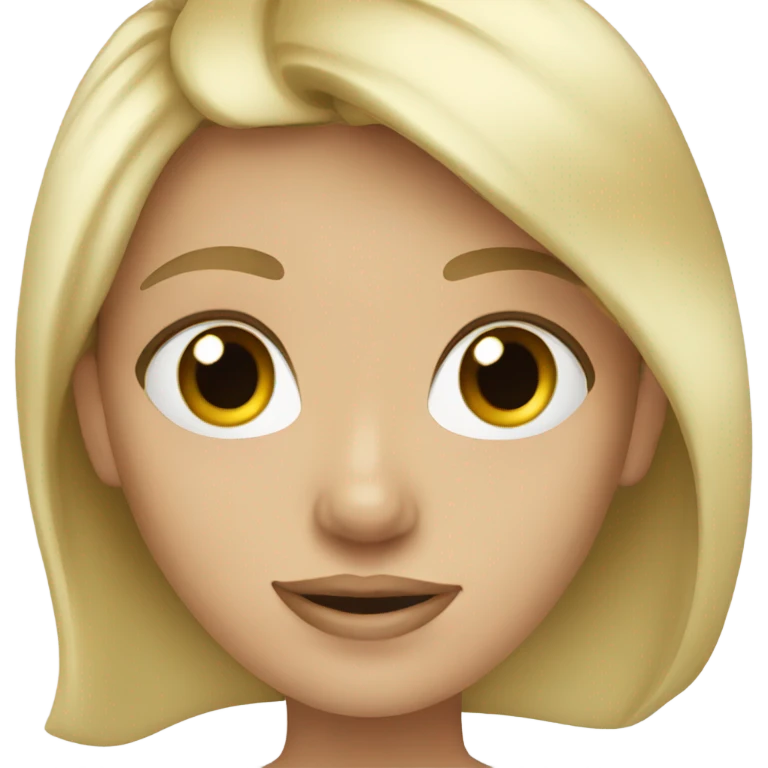 Blonde  emoji