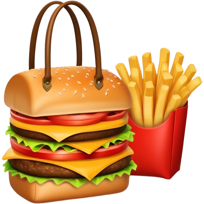 Wendy’s biggie bag emoji