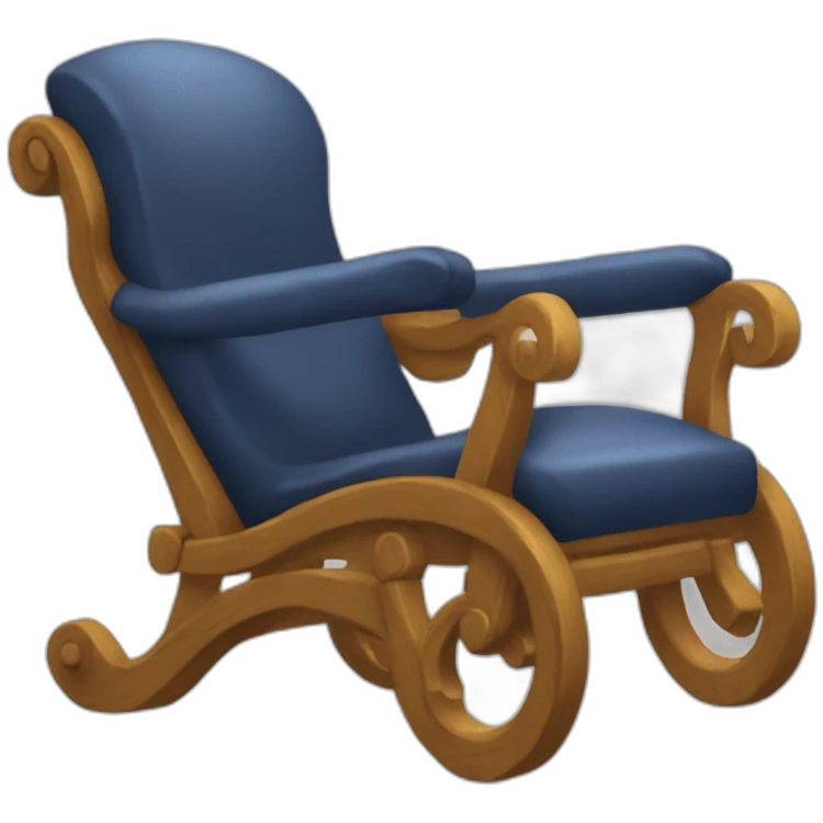 Garçon en fauteuil avec une citrouille emoji