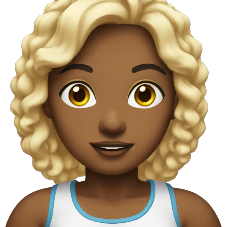 Thick girl emoji