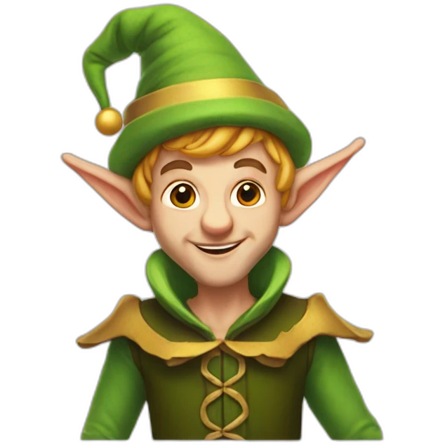 Jerry the Belly Burton Elf emoji
