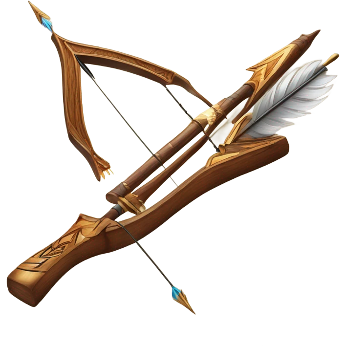 majestic bow arrow emoji