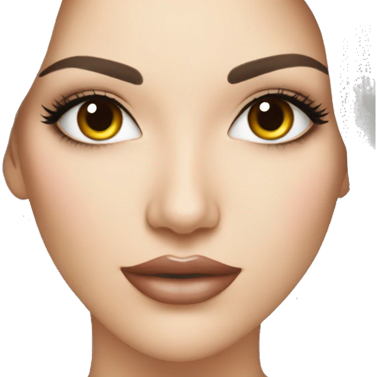 Permanent makeup emoji