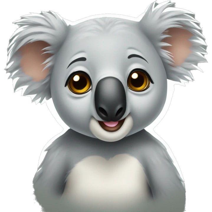 koala lauhingh emoji