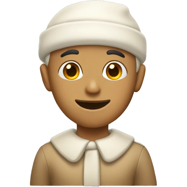 Christmas beige emoji