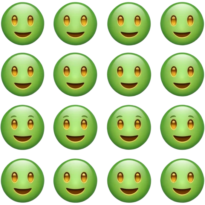 make green colur search  emoji emoji