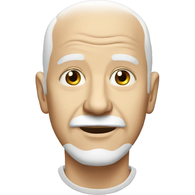 Old bald white guy  emoji
