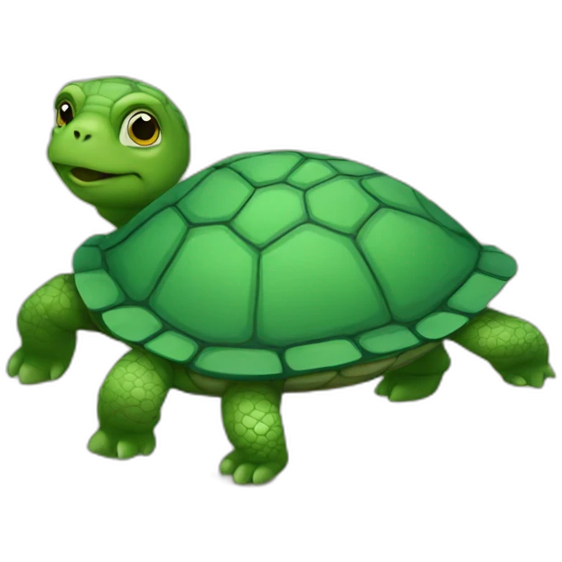 pantsless turtle emoji