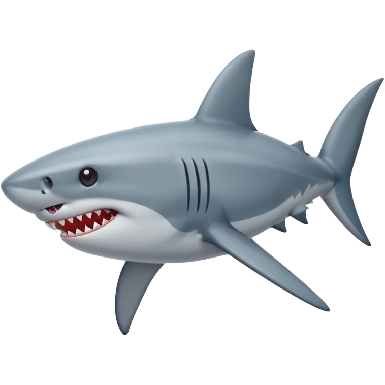 A shark with star emoji🦈⭐️ emoji