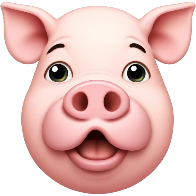 Big pig emoji