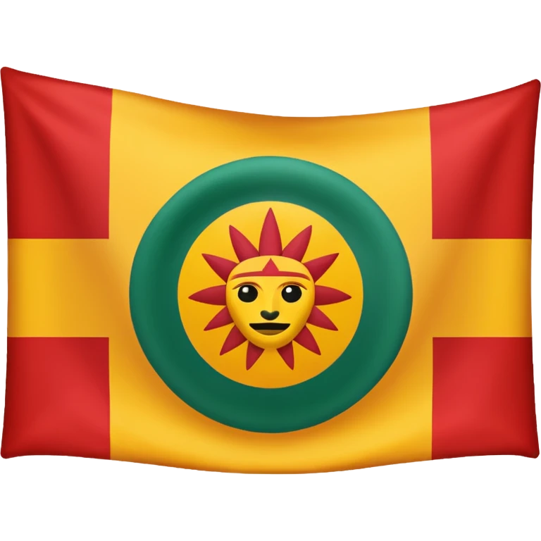 Bandera azteca emoji