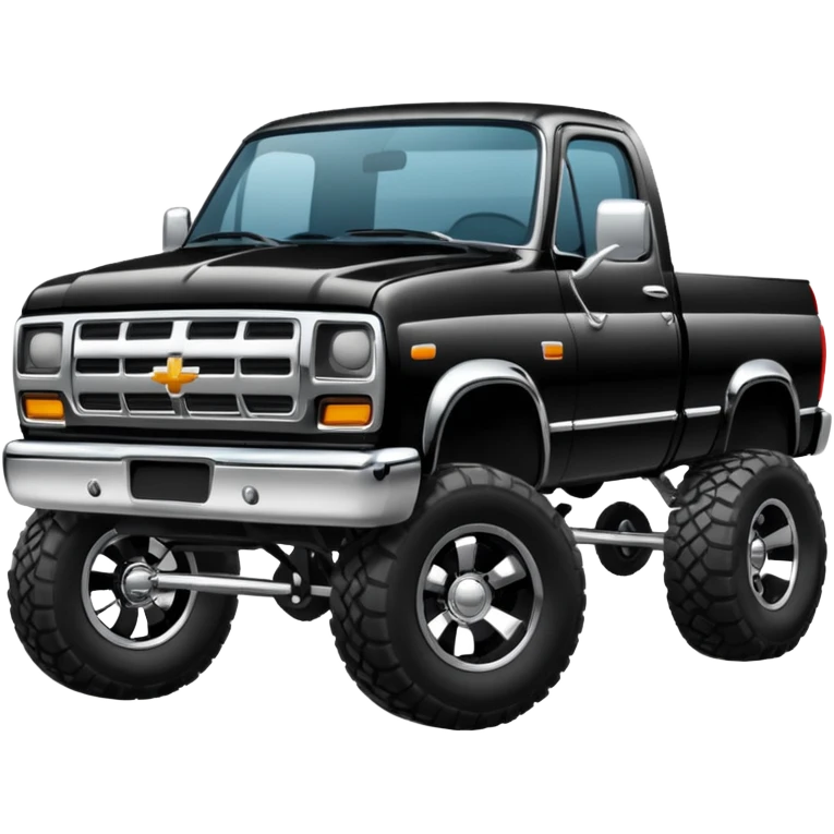 Squatted truck emoji