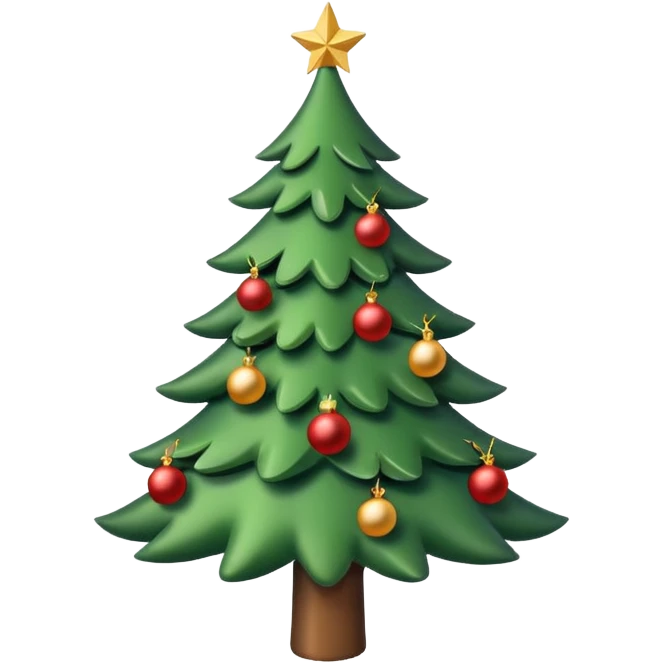 christmas tree emoji