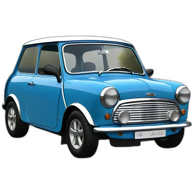 mini austin sealine bleu emoji