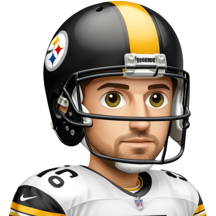Aaron Rogers Steelers emoji