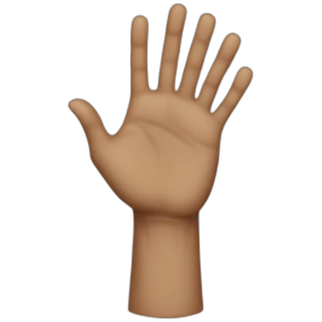 thing hand emoji