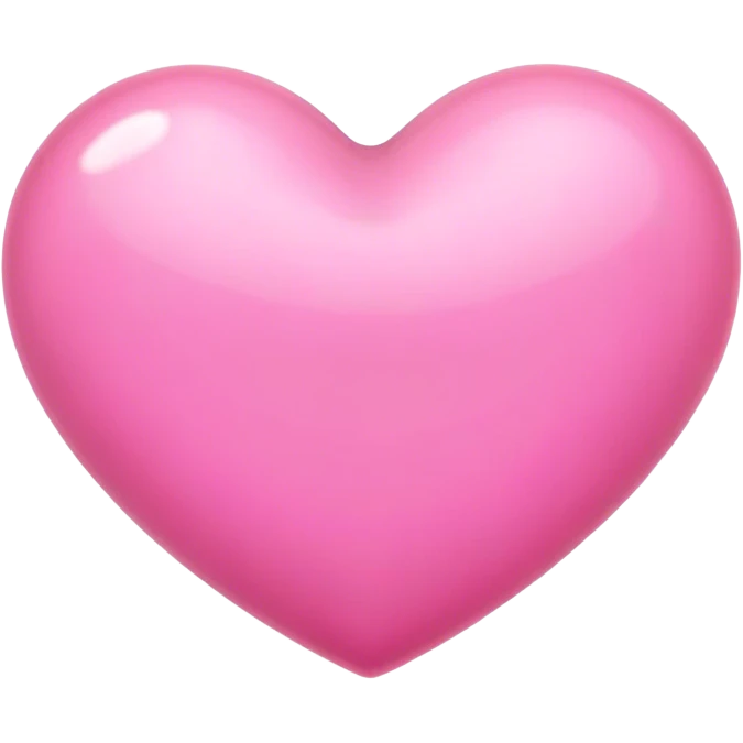 Pink heart emoji