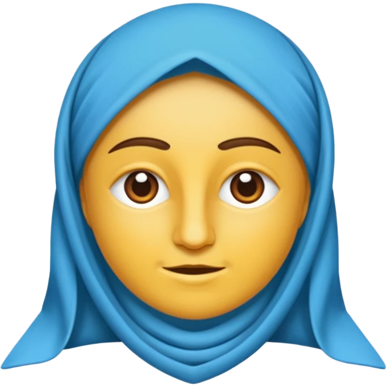 Mavi yuvarlağın içinde beyaz tik kaliteli emoji