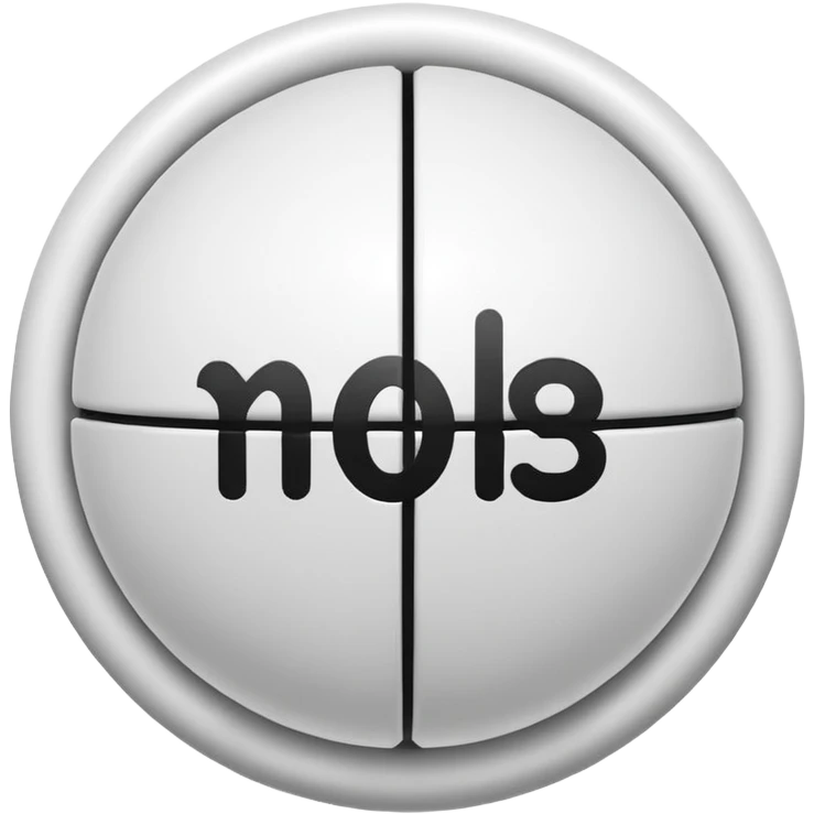 Pull-ball with MB written in the circle in on it emoji