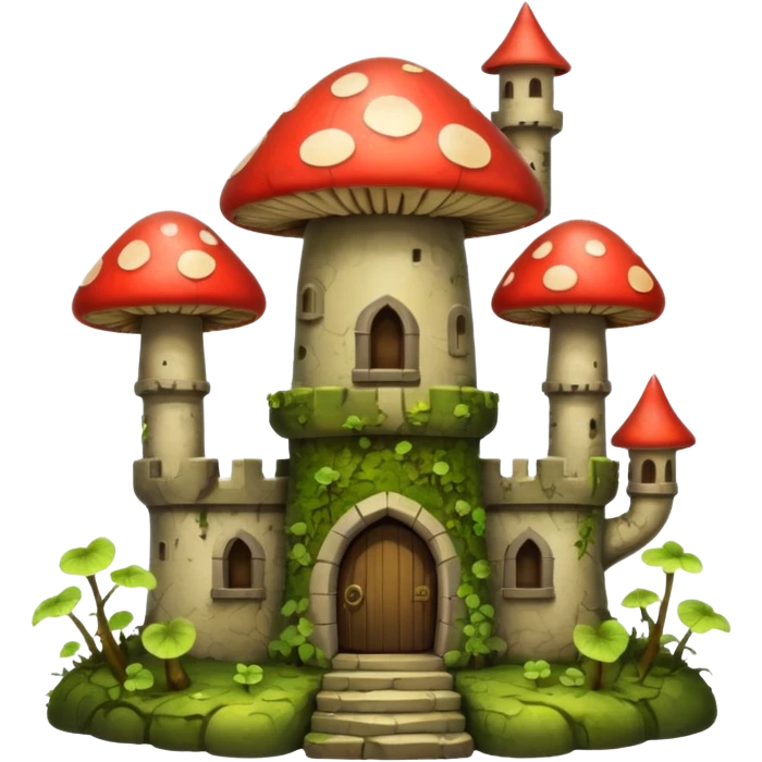 gloomy mushroom castle emoji