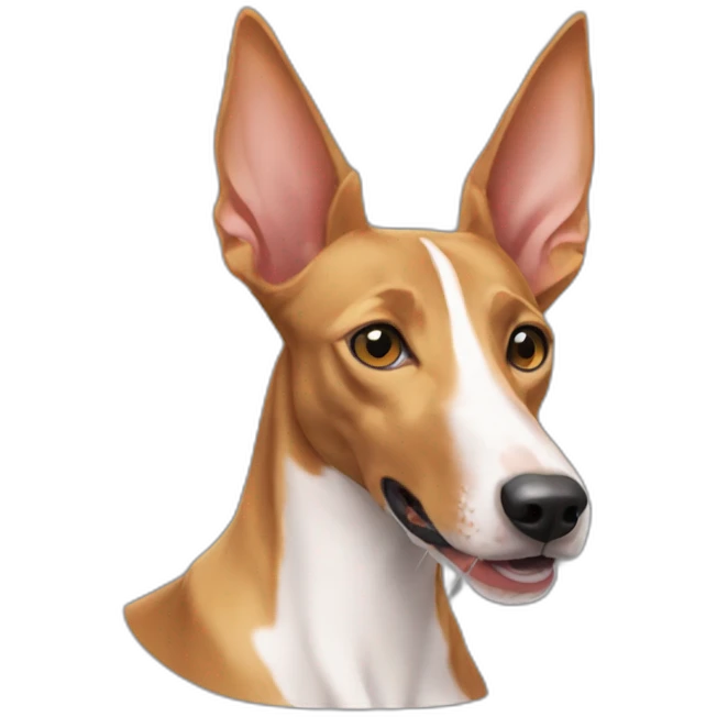 Cara de Perro podenco emoji