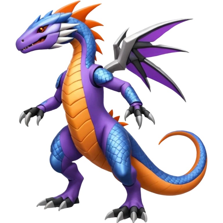 Salandit-Silvally-Palkia-fusion (full body) emoji