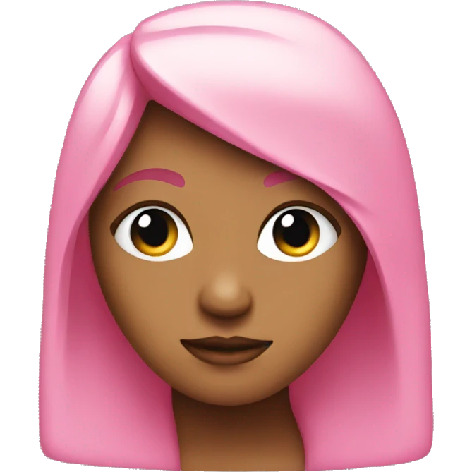 Pink emoji