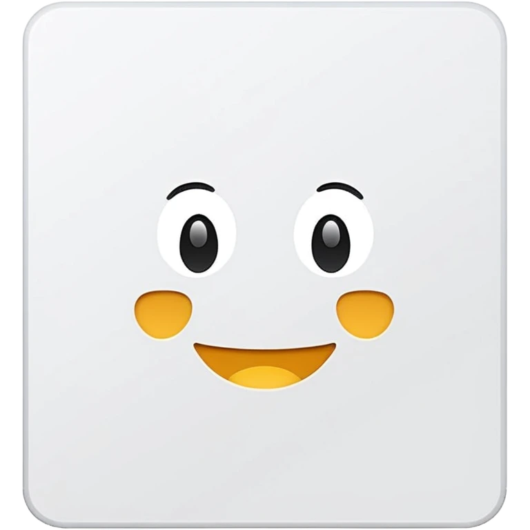 white card flat emoji