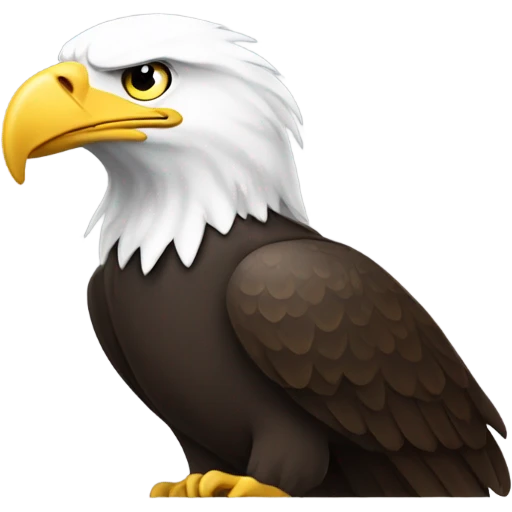 Bald eagle  emoji