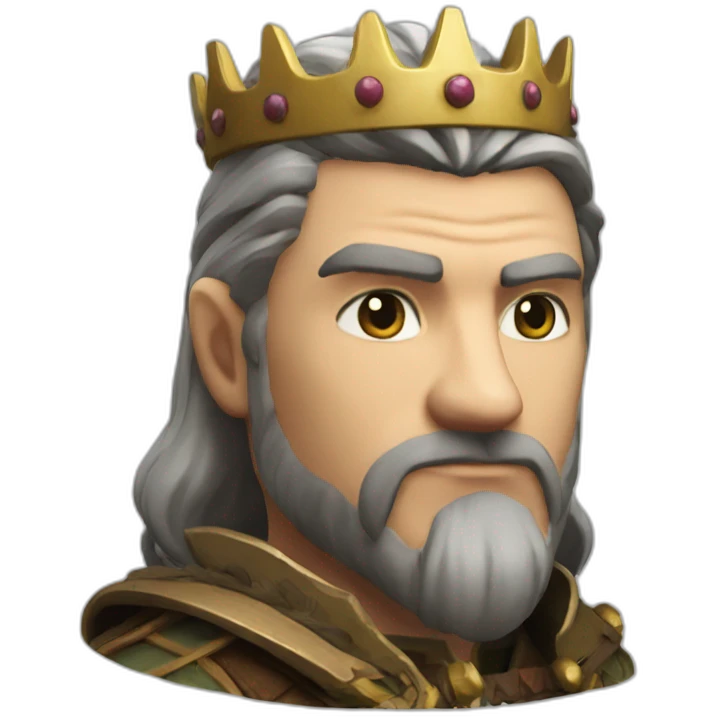 King-of-wild-hunt-from-witcher emoji