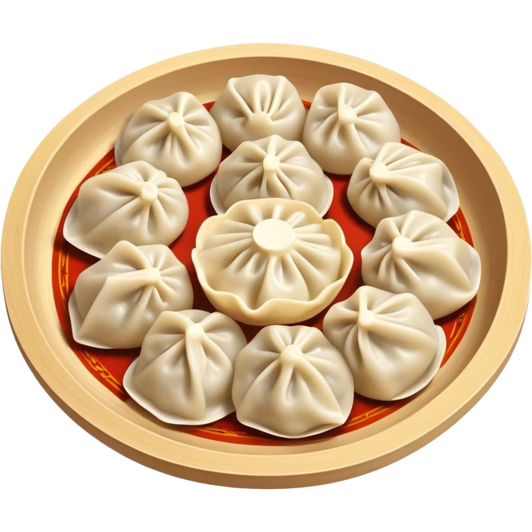 buuz Mongolian steamed dumpling  emoji