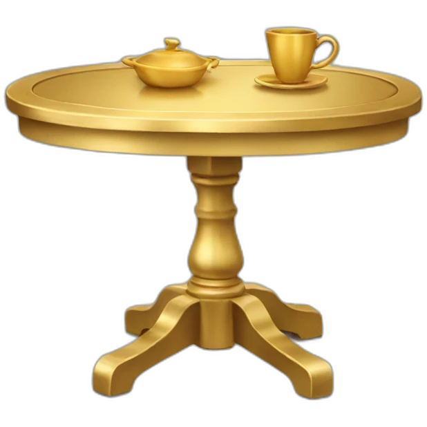 playful-gold-table emoji