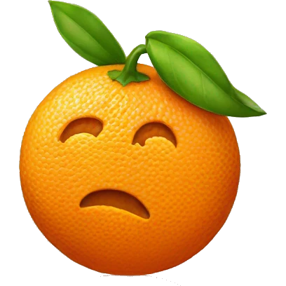 orange emoji