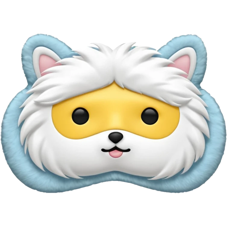 fluffy sleep mask emoji