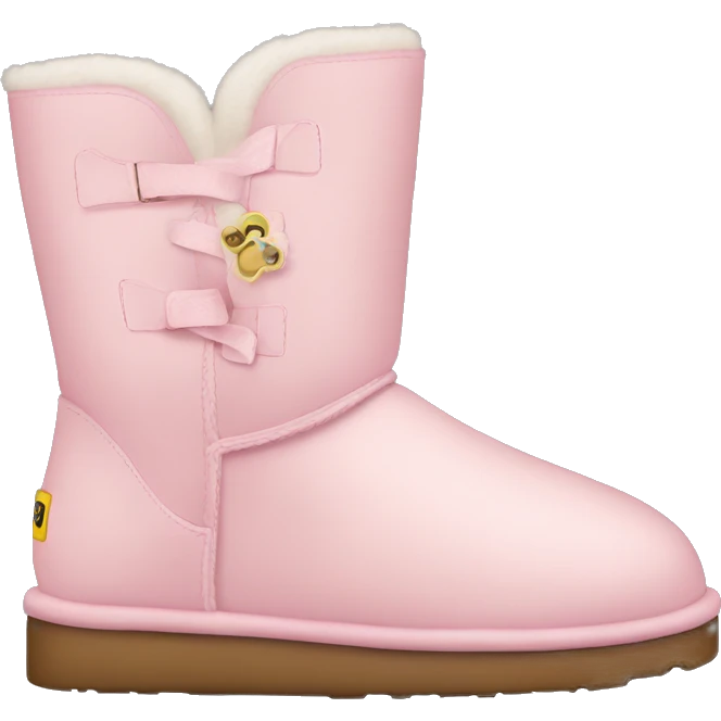 light pink uggs emoji