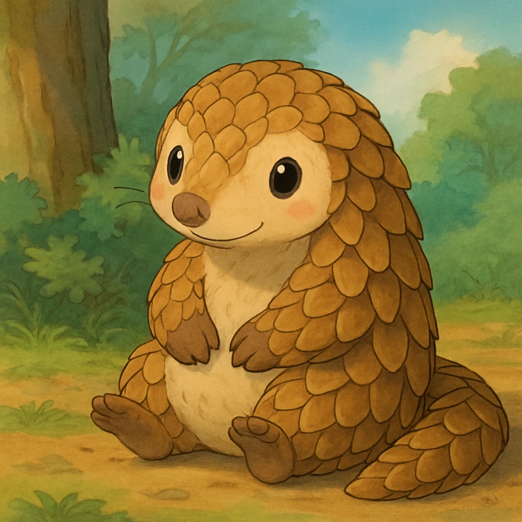 cute pangolin emoji