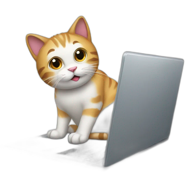 cat-on-laptop emoji